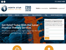 Tablet Screenshot of northstarmanualtherapy.com